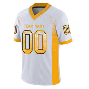Conjuntos de Camisetas de Fútbol Americano Personalizadas de Alta Calidad, Transpirables, 100% Poliéster, para Adultos, Mangas Cortas, Impresas, de Secado Rápido - Product Image 5