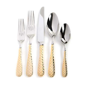 Cubiertos Utensilios de cocina Vajilla Juego de cubiertos de mesa Acero inoxidable Color plata Artículos de hotel Suministros de vajilla - Product Image 6
