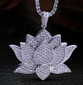 Pendentif en diamant Moissanite en argent sterling 925 HIP HOP pendentif personnalisé et autres bijoux en diamant - Product Image 4