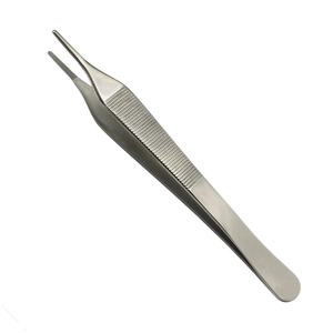 Pinzas para Tejidos Adson Brown Manuales de 4.75 Pulgadas, 99 Dientes, Acero Inoxidable, Instrumento Quirúrgico, Certificado CE, OEM Disponible, MOQ Bajo - Product Image 3