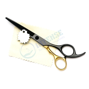 Ciseaux à cheveux professionnels de qualité supérieure en acier inoxydable, ciseaux de barbier pour coiffeurs, outils de coiffure à bord tranchant - Product Image 4