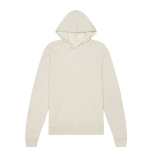 Bella Canvas Men's Classics Sudadera con capucha de tinte natural Sudadera con capucha blanca con bolsillo de canguro Sudadera con capucha de lana Heather Bone - Product Image 1