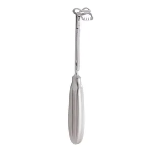 Curette adénoïde en acier inoxydable, instrument chirurgical ORL, curettes manuelles - Product Image 2