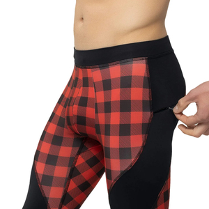 <b>Men's</b> Quick Dry <b>Compression</b> Gym <b>Tights</b> Elasticity Workout Fitness Sport Wear Cotton Leggings - Product Image 4
