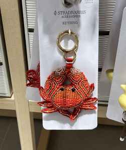 Porte-clés ethnique perlé fait à la main - Product Image 6