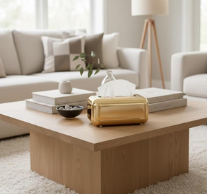 Venta al por mayor de pañuelos organizadores exquisitos detalles de incrustaciones espacios de trabajo modernos para el hogar cajas de pañuelos de Metal de madera duraderas hechas a mano de primera calidad - Product Image 5