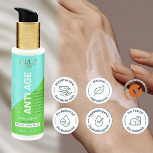 Crème pour les mains anti-âge de luxe, fabriquée à la main avec des ingrédients naturels et une formule anti-rides, production écologique pour les marques privées - Product Image 1