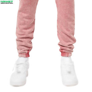 Nouvelle arrivée de pantalons de jogging délavés à l'acide Nouveau style Pantalons de survêtement anti-rides pour hommes avec logo et design personnalisés du fabricant - Product Image 5