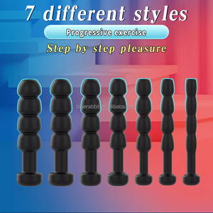 Đồ chơi tình dục nam, nút mở rộng niệu đạo bằng silicon rỗng, bán buôn - Product Image 2