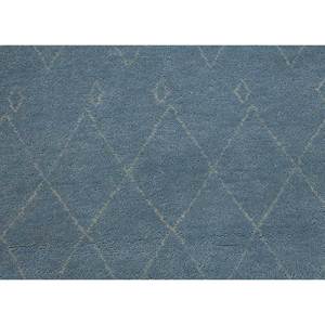 Zuri Green Large Area 9x12 <b>Wool</b> Hand Knotted Rugs Geometric Abstract for Home Entryway Hallway Rectangle Room-Model LKM-2098 - Product Image 3