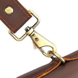 Estuche de Caza de Cuero Genuino de Primera Calidad, Color Marrón, con Forro de Sherpa, Estuche de Caza y Tiro Duradero - Product Image 6