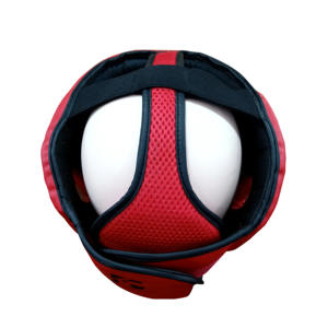 หมวกกันกระแทกสำหรับกีฬาแบบผสมผสาน ผลิตจากหนังเทียม/หนังแท้ คุณภาพระดับมืออาชีพ ขายดีที่สุด รับทำโลโก้ตามสั่ง สำหรับมวยและศิลปะการต่อสู้ ขายส่ง - Product Image 5