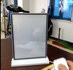 Facile da trasportare e visualizzare a basso prezzo di alta qualità protezione della privacy del campione di pellicola intelligente PDLC a controllo elettrico con mobile - Product Image 6
