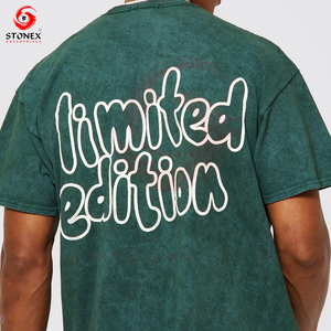 T-shirt personnalisé à manches courtes, coupe ample, en polyester/coton épais, pour homme, style streetwear décontracté d'été - Product Image 6