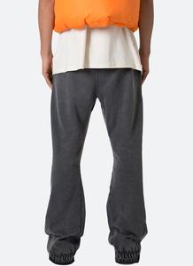 Pantalons de survêtement unisexes en coton ample pour hommes, style streetwear, anti-boulochage, teinture unie, taille élastique, pantalon de survêtement d'extérieur - Product Image 4