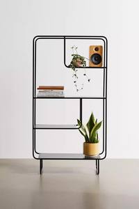 Shuge Bookshelf Made of Iron Frame with Wooden Supports and High Quality Material for Indoor and Outdoor Use - Product Image 5