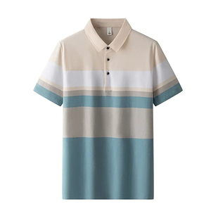 Polo d'été à manches courtes pour hommes T-shirt léger de fitness et de streetwear respirant pour hommes - Product Image 6