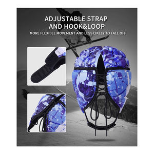 Casco de fútbol de rugby americano protector deportivo hecho a medida, casco de portero para casco protector de cabeza de carcasa blanda - Product Image 6