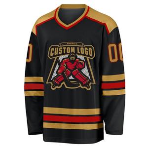 2025 Top qualité broderie personnalisé équipe maillots de Hockey sur glace maison échappée joueur Hockey sur glace maillot uniformes - Product Image 3