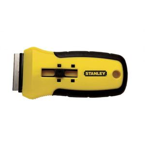 Grattoir pour fenêtres Stanley avec 5 lames de rechange, poignée souple de sécurité, ventouse, ensemble de 4 pièces - Product Image 1