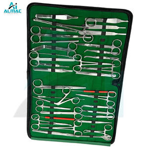Kit de Instrumentos Quirúrgicos Veterinarios Manuales ALMAC de 40 Piezas, Tijeras, Pinzas, Portaagujas, Reutilizables para Estudiantes y Profesionales - Product Image 2