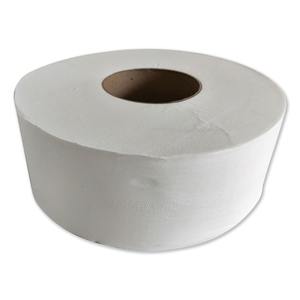 GEN 1516 Blanco 3.1 Pulgadas Papel Higiénico Jumbo-Junior JRT de 2 Capas, Suave y Resistente, Rollo Junior de 3 Capas para Inodoro, 12 Unidades por Caja - Product Image 1