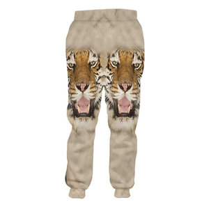 Pantalones de sublimación personalizados de alta calidad de MOQ bajo 100% poliéster gimnasio Fitness correr todo impreso Joggers - Product Image 2