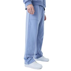 Pantalons amples pour hommes Bas personnalisés 100% coton lourd Pantalons de survêtement à jambe droite Pantalons de jogging Pantalons de survêtement pour hommes - Product Image 1
