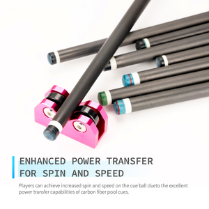 Queue de billard en fibre de carbone <span class=keywords><strong>SW</strong></span> 3K Weave, queue en fibre de carbone haute résistance, queue de snooker en fibre de carbone légère, facile à transporter - Product Image 5