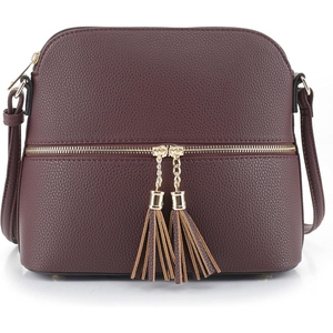 Bolso Bandolera de Piel Sintética con Textura de Guijarro para Mujer, Elegante Bolso de Hombro para Oficina y Uso Casual - Product Image 5