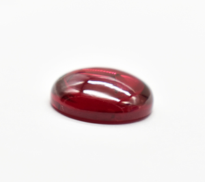 Lab Red Ruby Medium Shade Rounds Cabujones calibrados 15 MM Cabujón de piedras preciosas sueltas para la fabricación de joyas. - Product Image 2