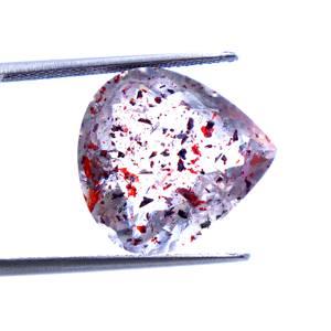 Super Seven Lepidocrocite Améthyste Rutile Cabochons de pierre taillée à facettes Pierres naturelles Super Seven Cut Pierres précieuses en vrac - Product Image 5