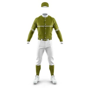 Nouvel arrivage de vêtements de sport 100% polyester tissu uniforme de baseball meilleur prix uniforme de baseball - Product Image 5
