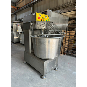 Livraison rapide Mélangeur de pâte commercial Capacité de 25kg Mélangeur de pâte électrique Fer Équipement de boulangerie en acier inoxydable à vendre Kien An - Product Image 1