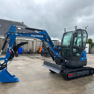 สำหรับรถขุด R32 Pro 3 ตัน พร้อมปั๊มฮิตาชิ วาล์วคาวาซากิ ระบบควบคุม PLC เครื่องยนต์และมอเตอร์ทรงพลัง - Product Image 1