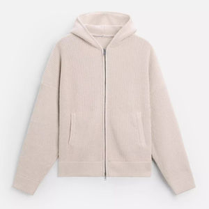 Sweats à capuche 100% coton avec broderie 3D Tie Dye et Stonewash Solid Pattern Impression numérique Logo avant Coupe ample - Product Image 6