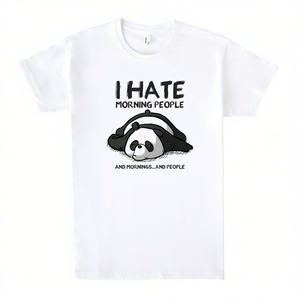 T-shirt promotionnel « J'ai horreur des gens matinaux » - Product Image 2