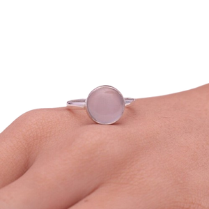 925 Sterling <b>Silver</b> <b>Boho</b> Style <b>Ring</b> Handmade Oval Cut Zircon Gemstone Trendy Wedding & Party Jewelry Gift for Women - Product Image 1