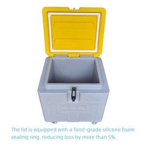 Contenitore Termico Rotostampato da 45L per Ghiaccio Secco con Opzione Logo Personalizzato per Laboratori, Settore Medico e Spedizioni a Catena del Freddo Industriali - Product Image 3