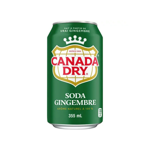 Cerveza de jengibre seca canadiense, lata de 330 ml, servicio refrigerado - Product Image 6