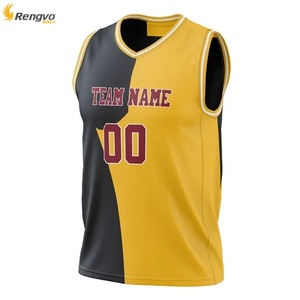 Venta caliente camisetas personalizadas con Logo Baloncesto Desgaste Última Sublimación completa Baloncesto Jersey Diseño - Product Image 3