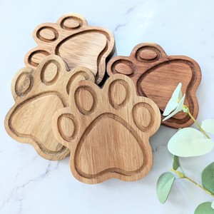 Juego de Posavasos de Madera de Acacia Natural, Diseño Nuevo, Precio Económico al por Mayor - Product Image 2