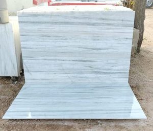 Indian White Premium Modern Marble Slabs Tiles Natural Stone for Indoor Outdoor for Dining Living <b>Room</b> Bathroom Kitchen Villa - Product Image 2
