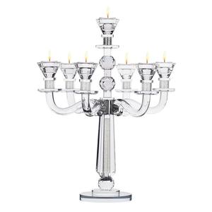 เชิงเทียนอลูมิเนียมหรูหราออกแบบสำหรับงานแต่งงานหรืองานปาร์ตี้ขายส่งราคาโลหะขัดมันดูดีมีสไตล์เน้นตกแต่งบ้าน - Product Image 1