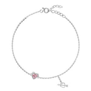 NOVAMART Fine Buy 100% <b>Real</b> 925 Silver Anklets/ Payal for Women Girls Cute Style Gold Plated 14k Material Diamond Stone Main Who - Product Image 1