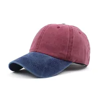 Casquettes de baseball sportives vintage unisexe taille unique en coton délavé toile courante vente en gros faible MOQ broderie 2D 3D personnalisée