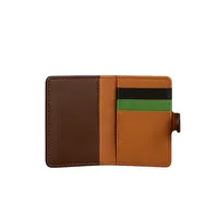 Dompet Kulit PU Elegan dengan tempat kartu pop-up