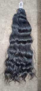 100% Extensions de cheveux humains non transformés Remy Body Wave 22 24 26 pouces Bundles Soft Hand Feel Couleur naturelle pour les femmes Matière première - Product Image 3