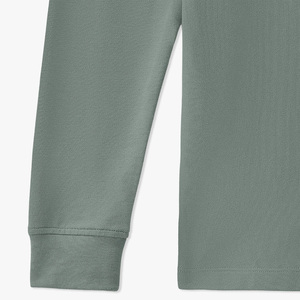 Vêtements de sport de plein air respirants et écologiques de haute qualité en coton avec logo personnalisé pour hommes, manches courtes, coupe régulière, col montant - Product Image 3