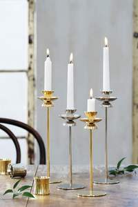 Handmade <b>Decorative</b> Metal <b>Gold</b> Polished Candle Holder for <b>Christmas</b> and Wedding Parties Budget-Friendly Room <b>Decor</b> - Product Image 2
